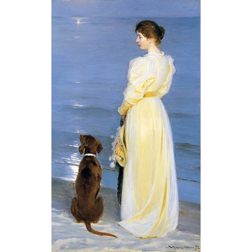 Tableau -Soirée d'été à Skagen-