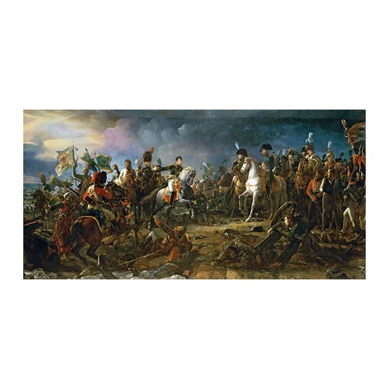 Tableau -La bataille d'Austerlitz. 2 decembre 1805-, François Gérard