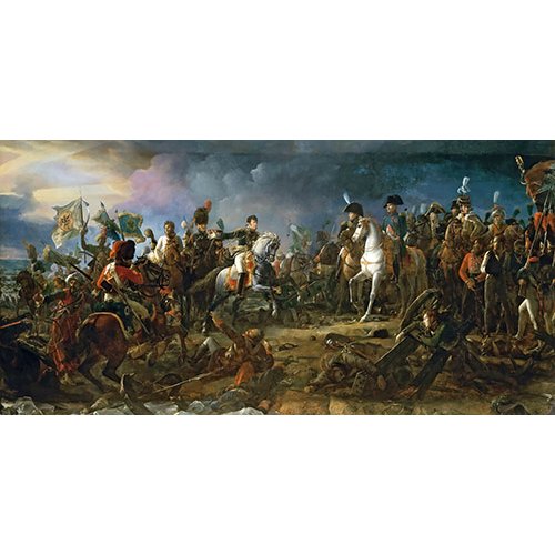 Tableau -La bataille d'Austerlitz. 2 decembre 1805-, François Gérard