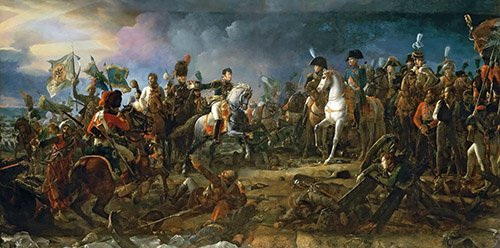 tableaux-de-portraits - Tableau -La bataille d'Austerlitz. 2 decembre 1805-, François Gérard - Gérard, François