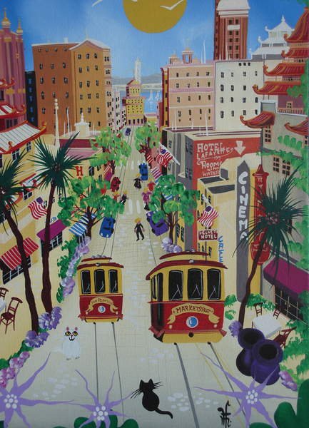tableaux-de-paysages - Tableau Moderne - San Francisco, 2012, Herbert Hofer - Hofer, Herbert
