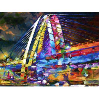 Tableaux de Paysages - Tableau -Moderno CFM10260-, Celito Medeiros - Medeiros, Celito