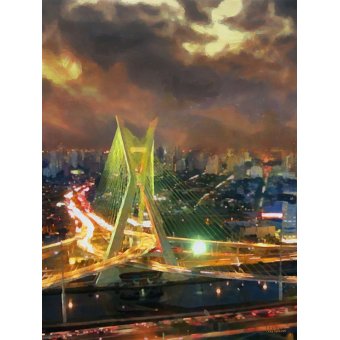 Tableaux de Paysages - Tableau -Moderno CFM10262b 2, Celito Medeiros - Medeiros, Celito