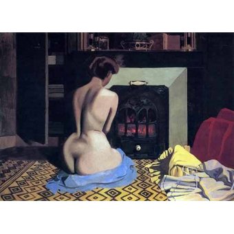  - Tableau -Nude at the Store-, Felix Valloton - Valloton, Felix