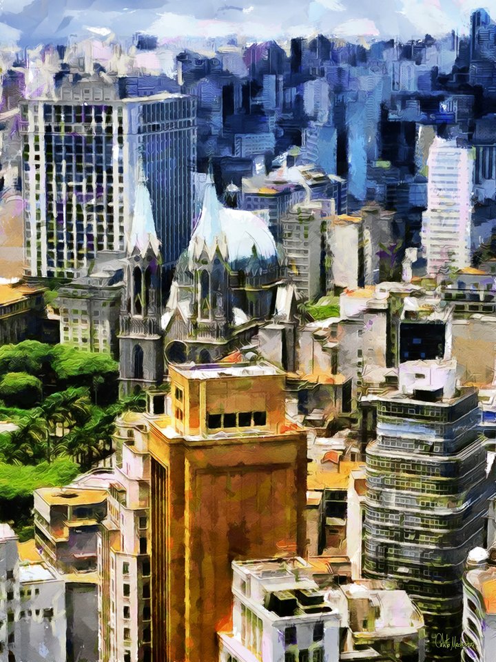 tableaux-modernes - Tableau -Moderno CFM10266 2, Celito Medeiros - Medeiros, Celito