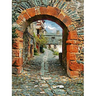 Tableaux de Paysages - Tableau -Moderno CFM10400, Celito Medeiros - Medeiros, Celito