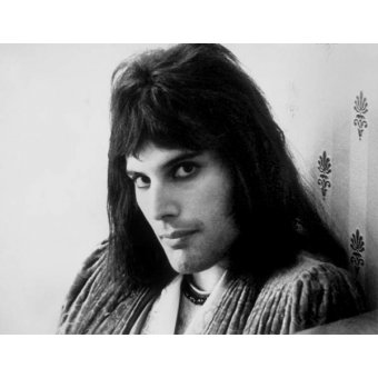 Tableaux Photos - Tableau -Le chanteur Freddie Mercury (1946-1991) dans Les années 70 - BRIDGEMAN IMAGES