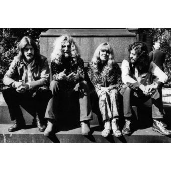 Tableaux Photos - Tableau -Le groupe de rock anglais Led Zeppelin en 1970 - BRIDGEMAN IMAGES
