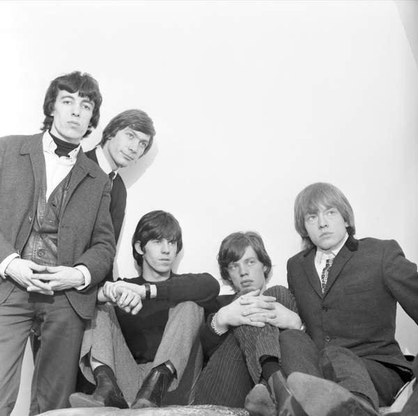 tableaux-photos - Tableau -Londres 02/05/1964 - Rolling Stones - BRIDGEMAN IMAGES