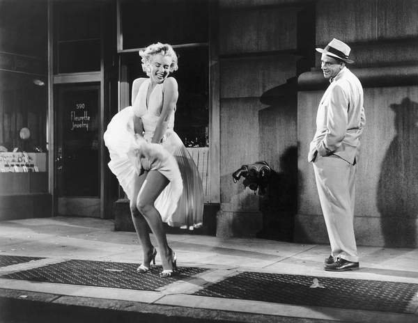 tableaux-photos - Marilyn Monroe, La démangeaison de sept ans réalisé par Billy Wilder, 1955 - BRIDGEMAN IMAGES