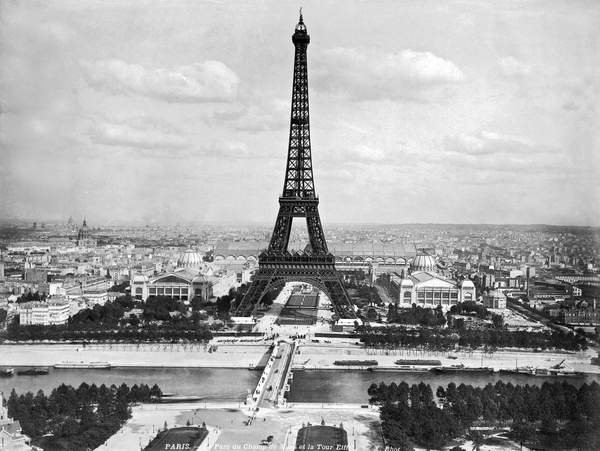 tableaux-photos - Tour Eiffel, Paris, France 1889 - BRIDGEMAN IMAGES