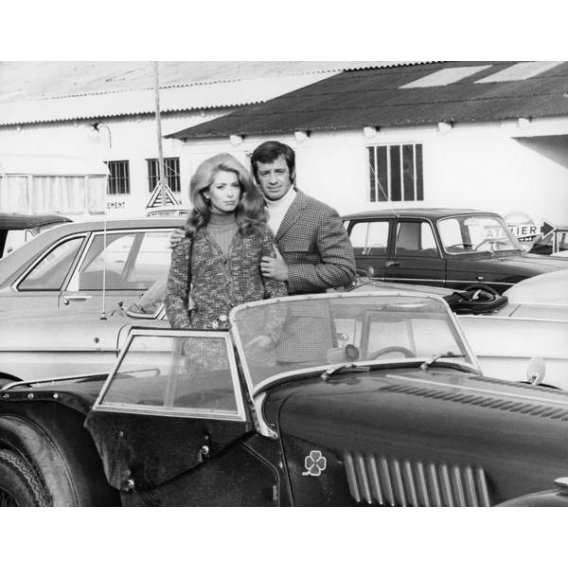 Catherine Deneuve and Jean-Paul Belmondo