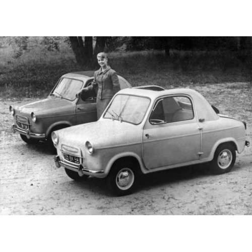 La voiture Vespa 400 12 octobre 1957