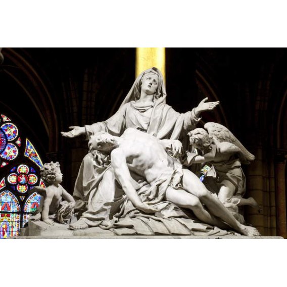La Vierge de Pitié du sculpteur Nicolas Coustou