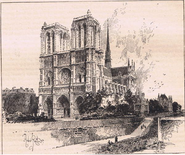 tableaux-photos - Notre Dame, Paris - BRIDGEMAN IMAGES