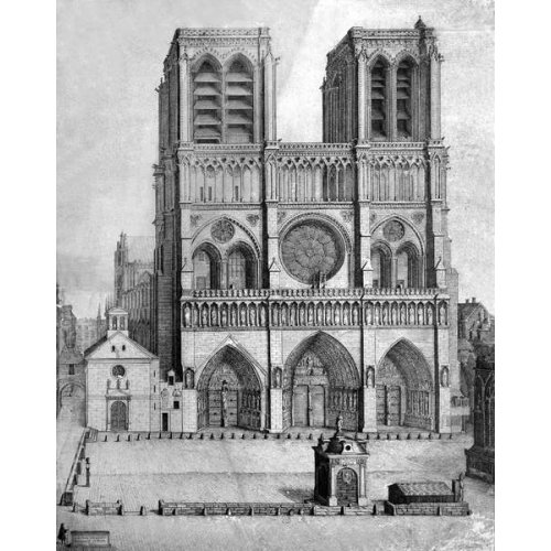 Place de la cathédrale Notre-Dame de Paris, 1699