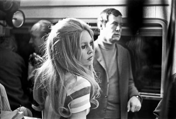 tableaux-photos - Brigitte Bardot et Maurice Ronet - BRIDGEMAN IMAGES