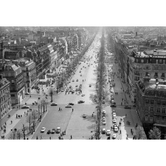  - Vue des Champs Elysees - BRIDGEMAN IMAGES