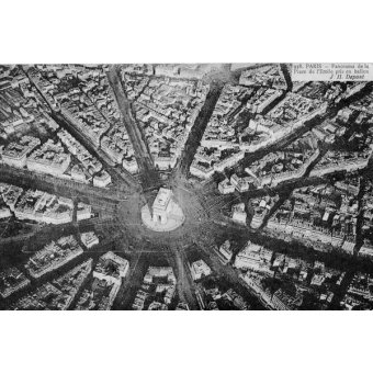 Tableaux Photos - Place de l'Etoile, Paris, vers 1900 - BRIDGEMAN IMAGES