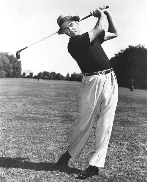 tableaux-photos - Golfeur Sam Snead, États-Unis, vers 1950 - BRIDGEMAN IMAGES