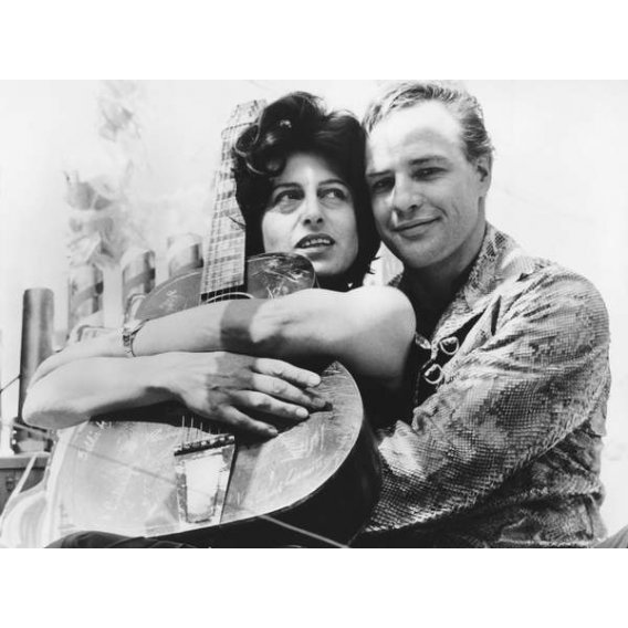 Anna Magnani et Marlon Brando