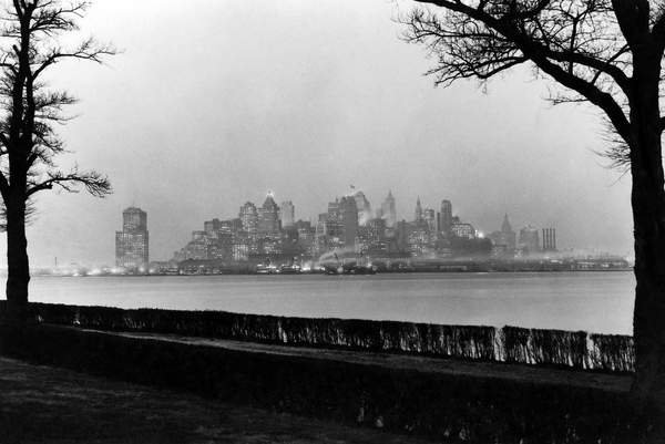 tableaux-photos - La ligne d'horizon inférieure de New York - BRIDGEMAN IMAGES