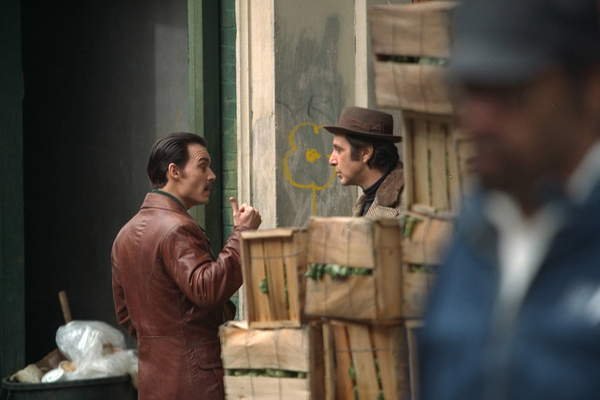 tableaux-photos - Al Pacino et Johnny Depp - BRIDGEMAN IMAGES