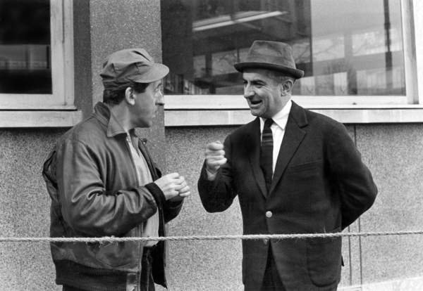 tableaux-photos - Louis De Funes et Jean Lefebvre 1964 - BRIDGEMAN IMAGES