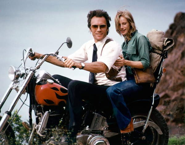 tableaux-photos - Clint Eastwood et Sondra Locke - BRIDGEMAN IMAGES