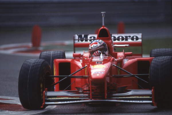 tableaux-photos - Michael Schumacher, Belgique 1997 - BRIDGEMAN IMAGES