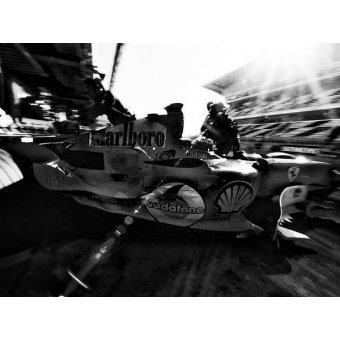 Tableaux Photos - Michael Schumacher au GP d'Espagne, 2005 - BRIDGEMAN IMAGES