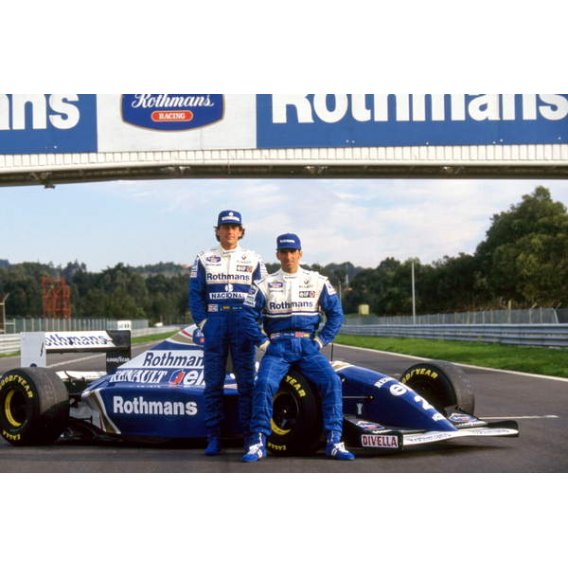 Ayrton Senna et Damon Hill, 1994