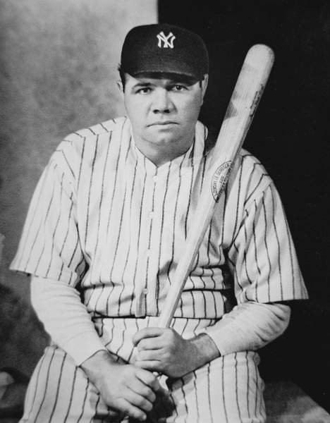 tableaux-photos - Babe Ruth, vers 1927 - BRIDGEMAN IMAGES