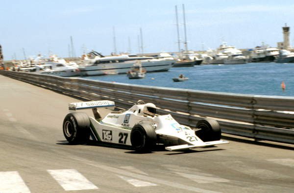 tableaux-photos - Alan Jones au volant d'une Williams FW07, 1979 - BRIDGEMAN IMAGES