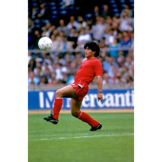 Footballeur argentin Diego Maradona en 1982