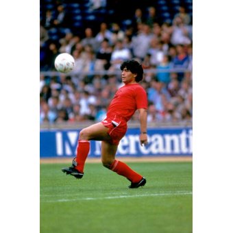 Tableaux Photos - Footballeur argentin Diego Maradona en 1982 - BRIDGEMAN IMAGES