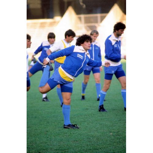 Footballeur argentin Diego Maradona en 1985