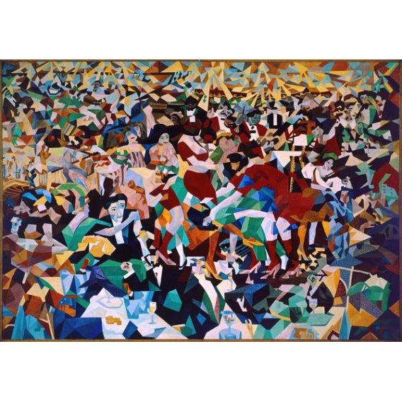 Tableau -La danse du Pan-Pan au Monico, original 1911, Severini, Gino