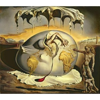 Enfant géopolitique observant la naissance de l'homme nouveau, 1943, de Salvador Dali