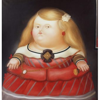  - Princesse Margaret, 1977, par Fernando Botero - BRIDGEMAN IMAGES