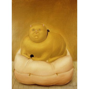  - Chat, 1968, Fernando Botero - BRIDGEMAN IMAGES
