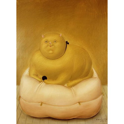 Chat, 1968, Fernando Botero