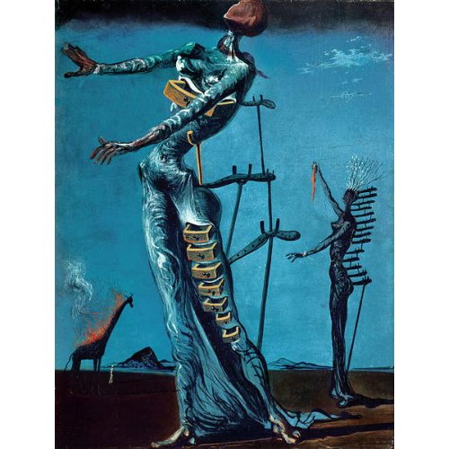 Girafe flamboyante, 1936-37, Salvador Dali