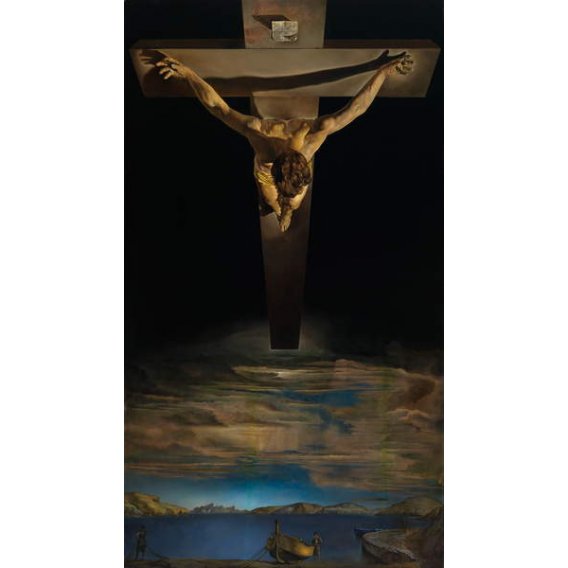 Christ de Saint Jean de la Croix, 1951, Salvador Dali