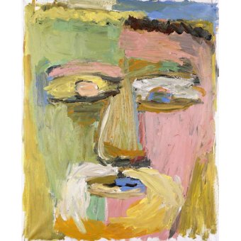  - La tête d'Abgar, 1984, Georg Baselitz - BRIDGEMAN IMAGES