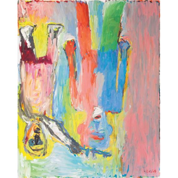 Le couronnement d'épines, 1983, Georg Baselitz