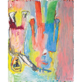  - Le couronnement d'épines, 1983, Georg Baselitz - BRIDGEMAN IMAGES