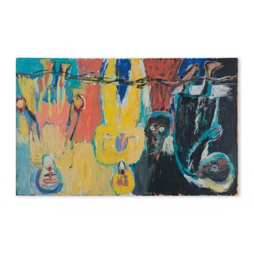 Le Chœur du Bridge, 1983, Georg Baselitz