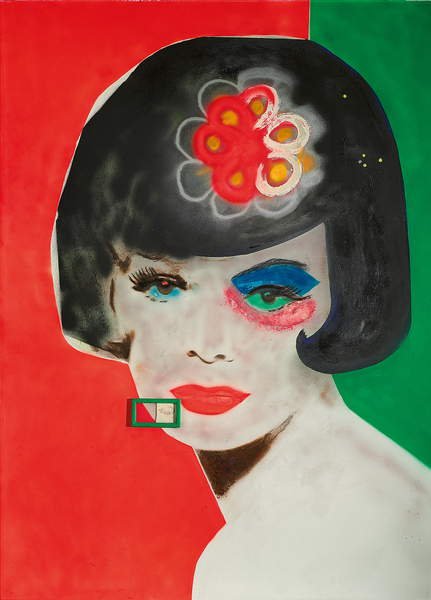 tableaux-pour-couloir - L'annee derniere a Capri, 1962, Martial Raysse - BRIDGEMAN IMAGES