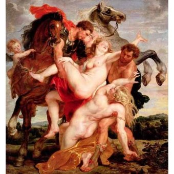  - Tableau -Rape of the Daughters of Leicippus-, Peter Paulus Rubens - Rubens, Peter Paulus